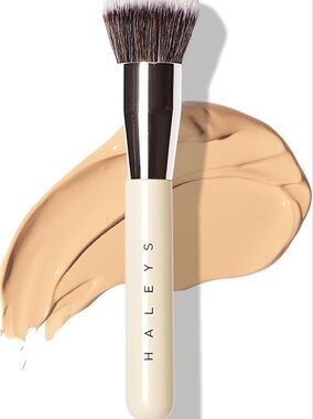 HALEYS Beauty Beige Cream Foundation Brush